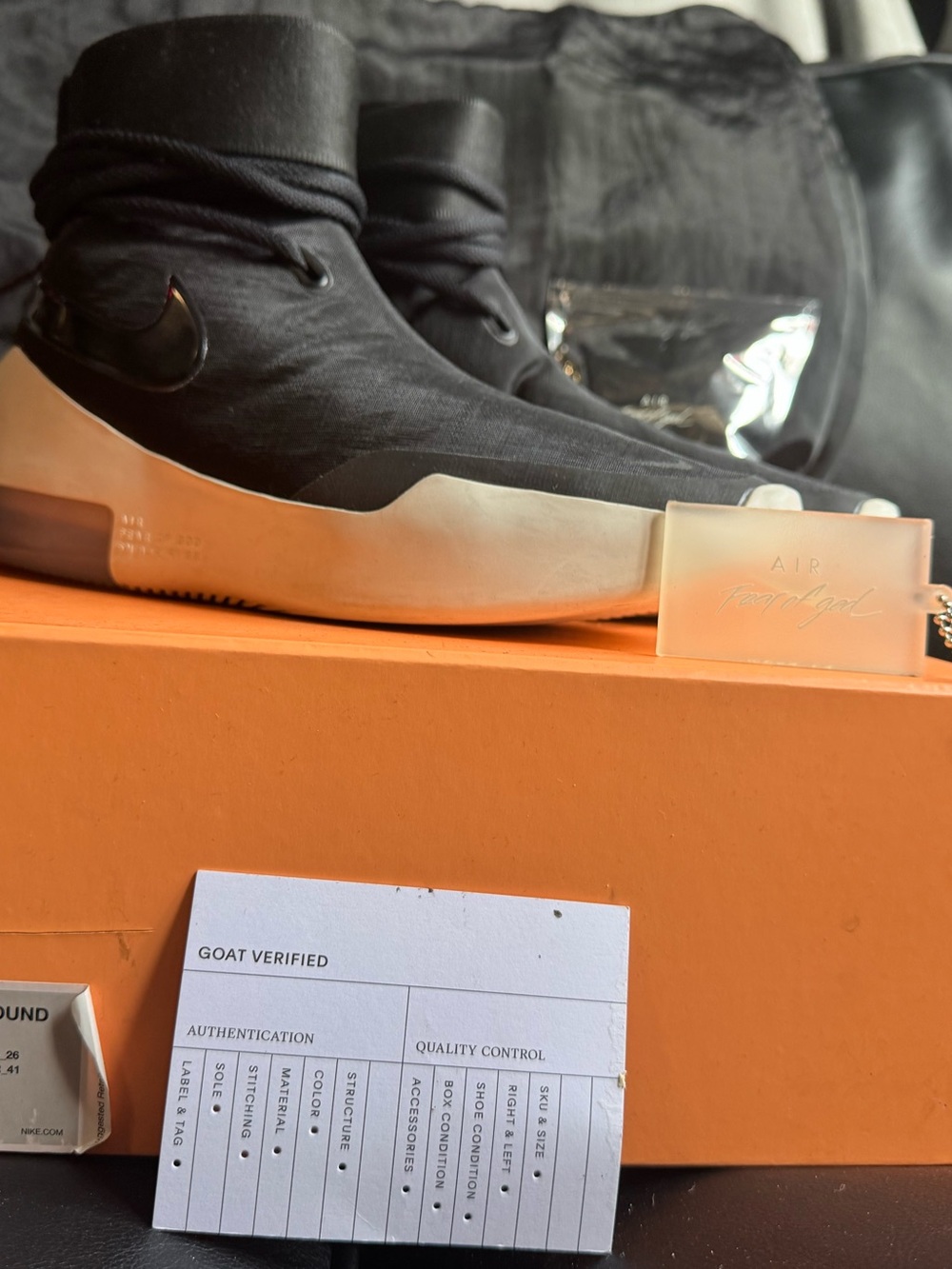 Nike Air Fear of God ‘Shoot Around’